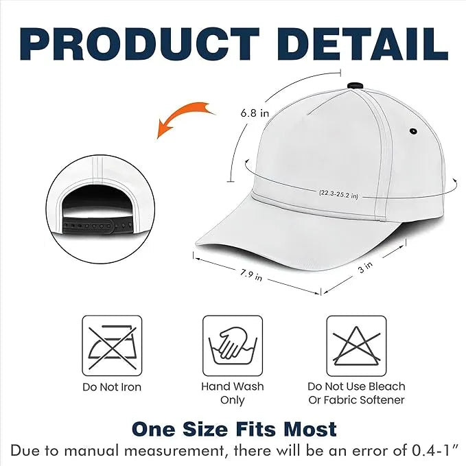 Fist Bump Dad With Kid Names - Personalized Baseball Cap - Gift for Father, Daddy, Grandpa, Fathers Day - Dikila D.A