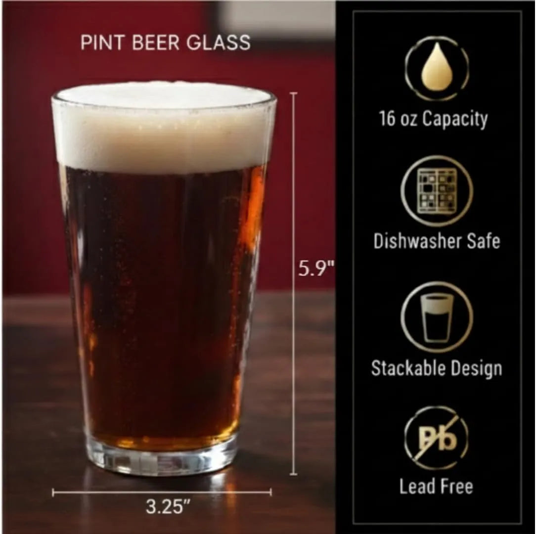 My Retirement Plan - Personalized Beer Glass - Gift For Dad, Grandpa, Boss, Office Coworker - Dikila D.A