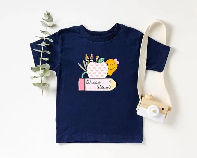 Personalized Kids Shirt Back To School Toddler Shirt - Dikila D.A