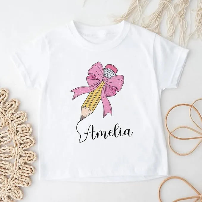 Personalized Kids Shirt - Back To School Shirt - Dikila D.A